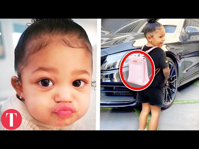 Kylie Jenner Shares Stormi's New Chrome Hearts Custom Outfit