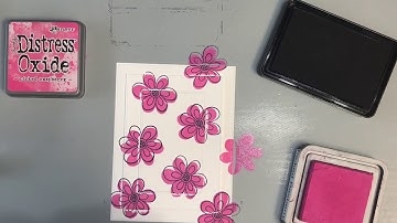 Triple layer stamping with two step stamps!