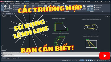 Autocad cơ bản - Lệnh vẽ đường thẳng (line)