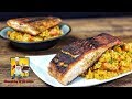 Blackened Salmon | Seafood Jambalaya