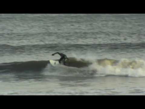 Seth Conboy Surfing Ocean City, New Jersey early 2...