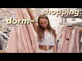 come dorm shopping with me+ HAUL