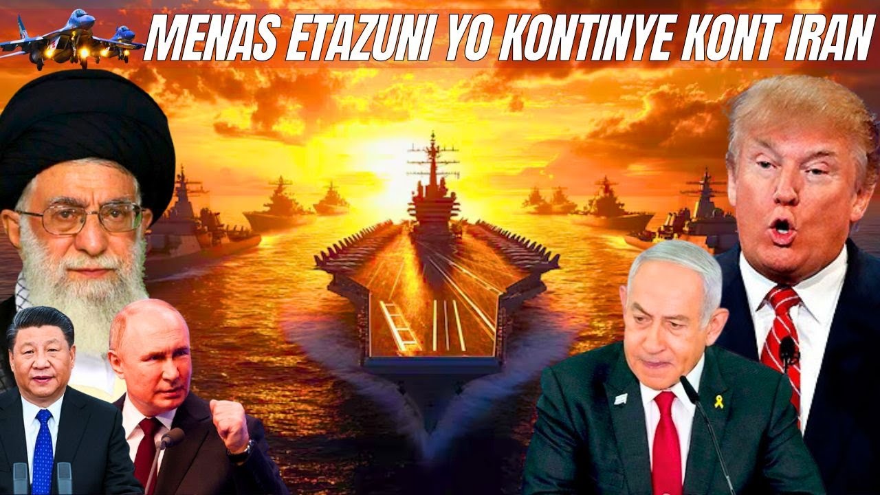 Etazuni redeplwaye fòs li yo pou atake Iran🔥tansyon an ogmante! 60K zam sezi e 3000 teworis arete😱