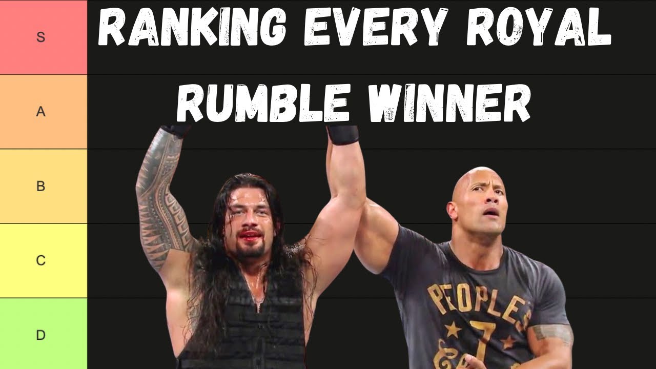RANKING EVERY ROYAL RUMBLE WINNER IN WWE HISTORY | KAYFABE & OUT #27 ...