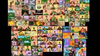 All blue's clues (1996-2004) 144 episodes played at the same time (season 1-6)