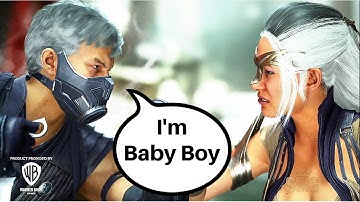 [FULL] Smoke vs The Girls Dialogue Intros - Mortal Kombat 1