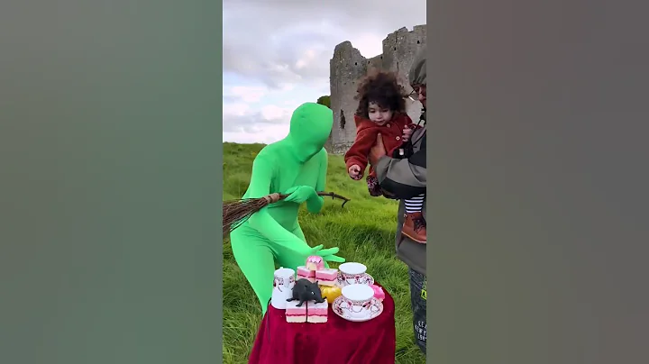 Our First Time Using a Green Screen Suit!