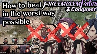 Scuffing my way through Fire Emblem Fates Conquest without resetting or loading saves screenshot 2