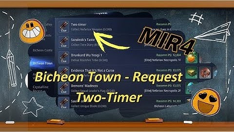 Mir4 | Bicheon Town Request | Two-timer