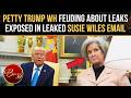 Embarrassing! LEAKED Susie Wiles Anti-Leaks Staff Email Sparks Trump White House Humiliation