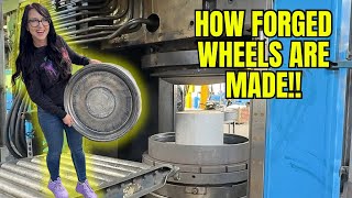 Forged Wheels factory tour FEATURING LASERS- Advanced Structural Technologies
