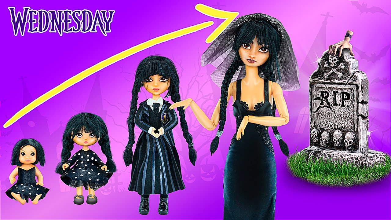 DeLa Doll] Wednesday Addams Cosplay & Makeup Tutorial (Dolloween Look #1) -  DeLa Doll's Official Website