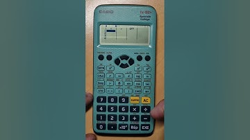 Linear regression with a CASIO college fx-92+ (college special)