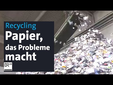 Video: Kann Altpapier recycelt werden?