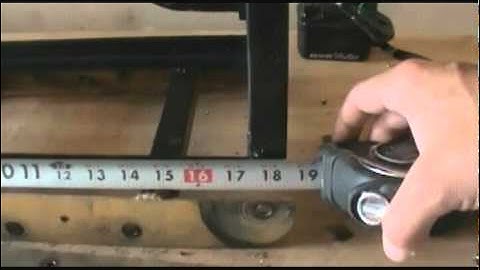 How to Build a RC Dozer Video 2 The Frame.