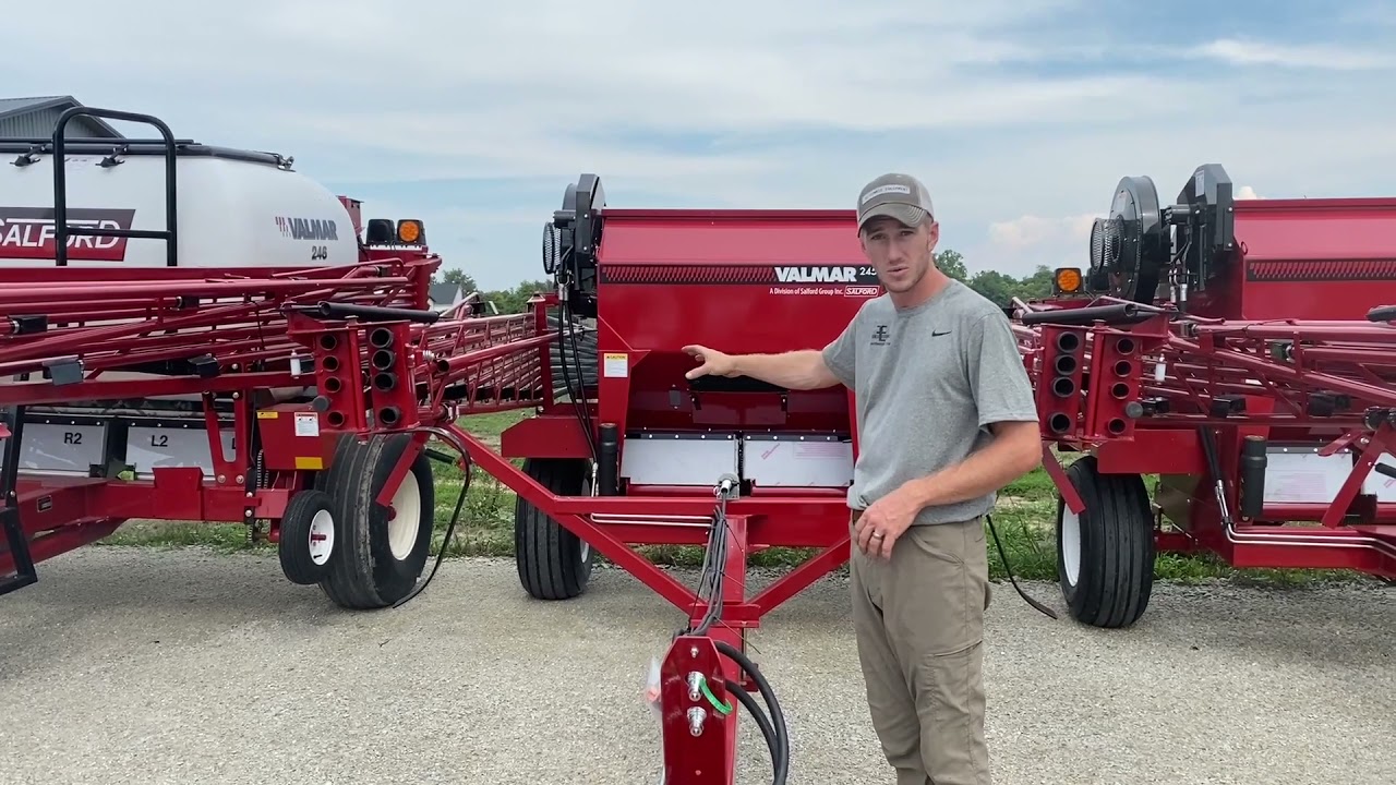 Valmar 60’ Air Boom Cover Crop Seeders YouTube