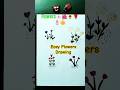 How to Draw Easy Flowers🌸🌺🌻🌹Quick#creativecraftschool#shorts#youtubeshorts#drawing#art#artforkids