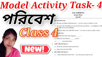 class 4পরিবেশ model activity task part 4#wbbpe @amadertuition#modelactivitytaskপরিবেশ ও বিজ্ঞান