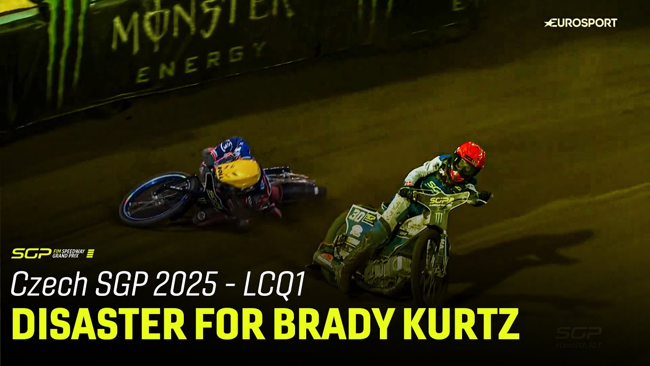 Курц драматически проигрывает победу в LCQ1 😯 LCQ1 CzechSGP 2025 🇨🇿 | Гран-при FIM по спидвею