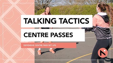 Defensive Centre Passes // Netball Session // Tactical Play