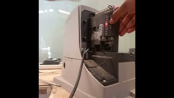 Nice Robus motor -Force adjust procedure