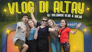 ANJAY! NAIK KERETA GUNUNG ALTAY BARENG KELUARGA OLYA YULYA