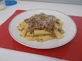 PASTA AL RAGÙ BIANCO | Ricetta facile e gustosa | Le ricette di zia Franca