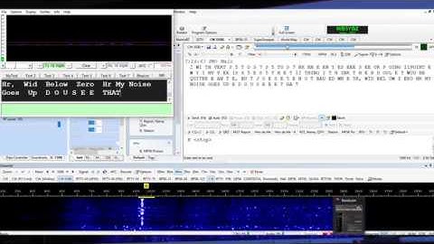 MRP 40 Decoder Compared to Ham Radio Deluxe CW Decoder