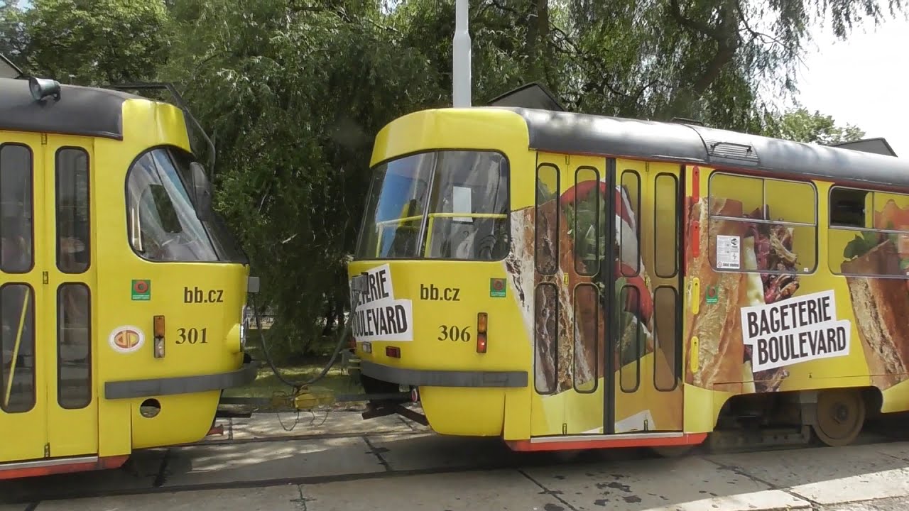 Tramvaj Most Litvinov Typ Tatra T3