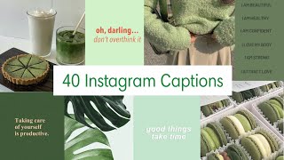 40 INSTAGRAM CAPTIONS (aesthetic captions for Instagram) screenshot 4