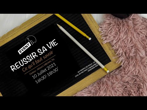 Video REUSSIR SA VIE : Ce qu'il faut savoir | Phila Cité... - youtube