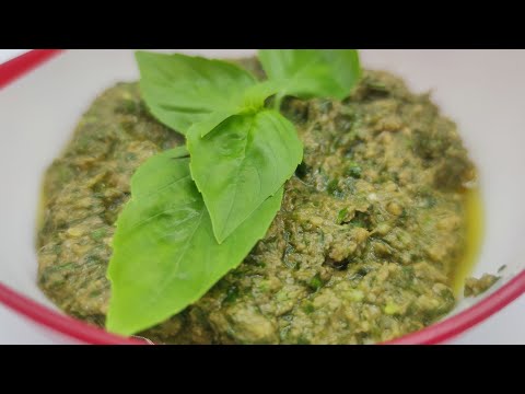 pesto alla genovese ðpronto in soli 5 min ð