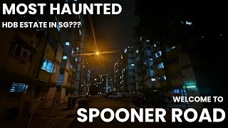 MOST 'HAUNTED' ESTATE IN SG?? | Exploring Spooner Road during Hungry Ghost Month