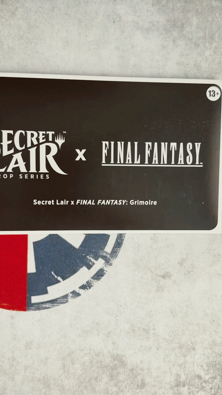 Final Fantasy SECRET Lair - Grimoire! #finalfantasy #mtg