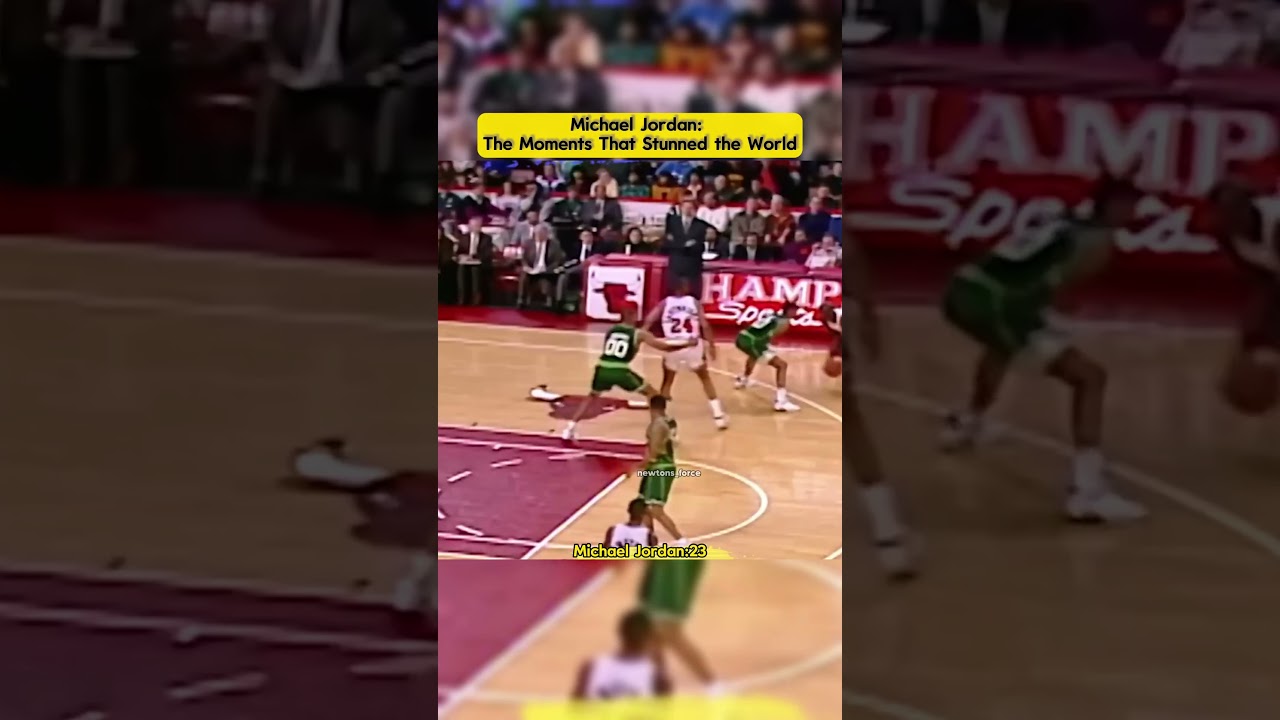 Michael Jordan The Moments That Stunned the World#nba #basketball #jordan
