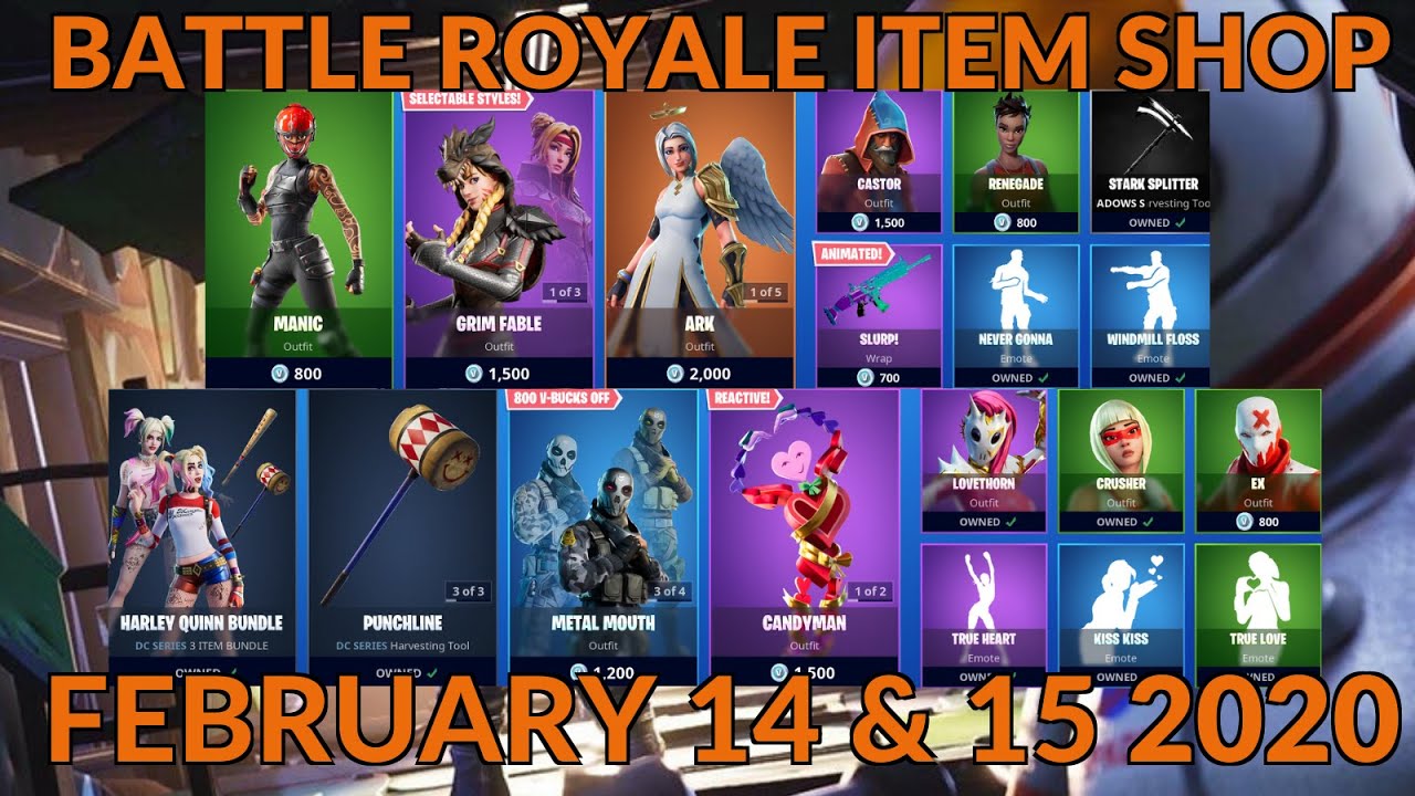 Fortnite Item Shop 28 Februari