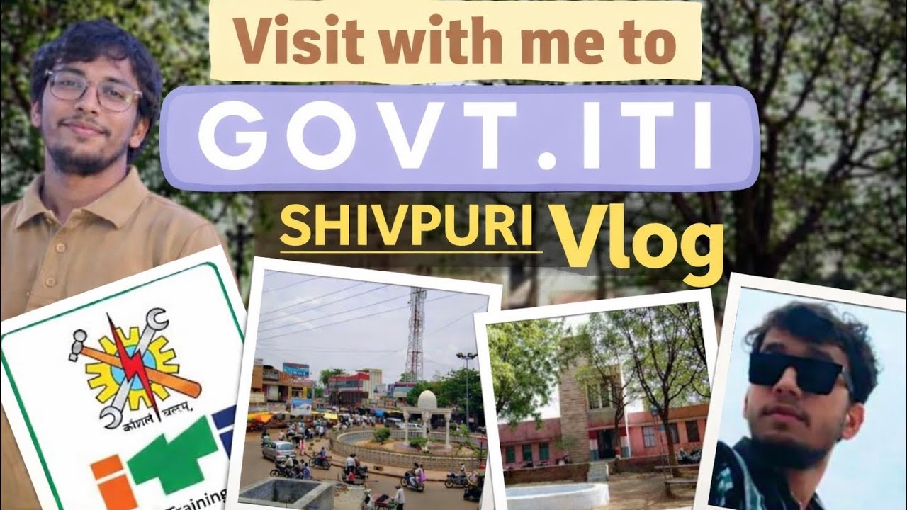 Shivpuri Govt. ITI College Vlog 🎓 | Ghar Se ITI College Tak Full Journey | Full Masti & Enjoy 😍