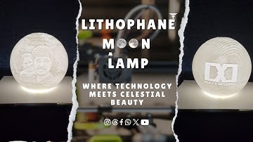 Personalized | Moon Lamp | Lithophane Sphere | Process Video !!!