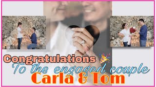 The Engagement Proposal ~ Tom Rodriguez \& Carla Abellana🤍 || Buzz Ness Tv🐝