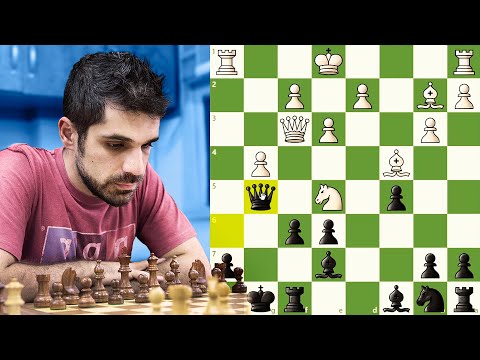 Sacrificou a Dama na Abertura?? GM Evandro Vs Mateus Damasceno