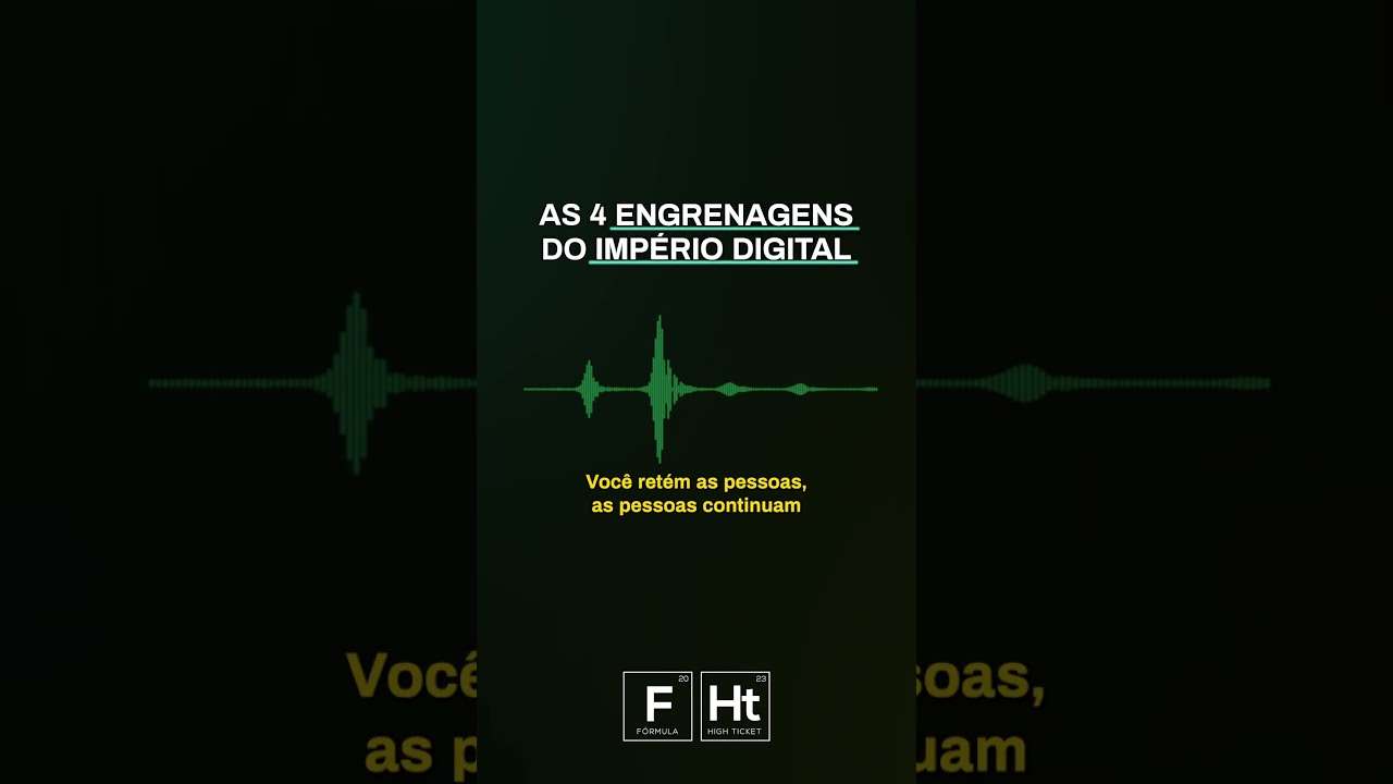 As quatro engrenagens do império digital | Fórmula High Ticket