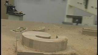 Thermwood Solid Wood Railing Volute