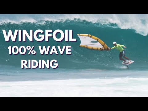 WINGFOIL WAVE RIDING 🌊
