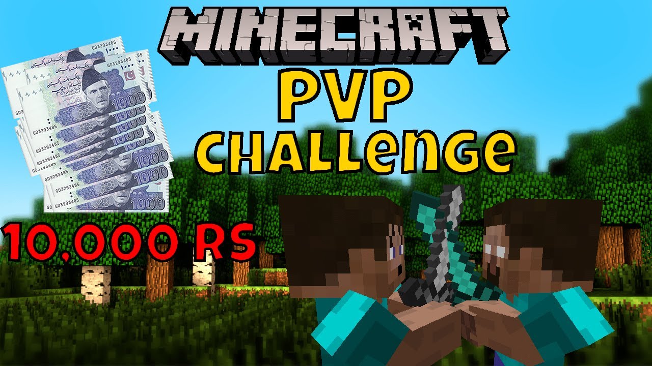 Minecraft 10000Rs PVP Challenge | Minecraft Pakistan