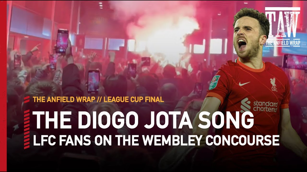 "Better than Figo don't you know" - Liverpool Fans sing the Diogo Jota song