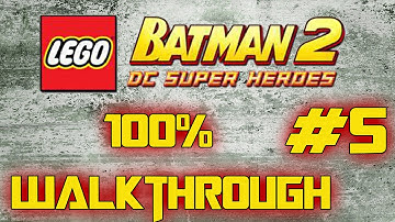 LEGO Batman 2 : DC Superheroes - 100% Walkthrough - Asylum Assignment 2/2