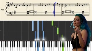 Halsey - Is There Somewhere - Piano Tutorial + Sheets screenshot 4