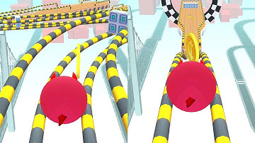 Sky Rolling Ball 3D Gameplay All Levels Walkthrough Android ios