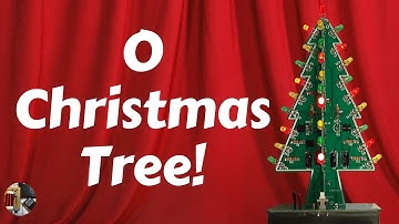 Vogurtime 3D LED Christmas Tree Kit Build & Review