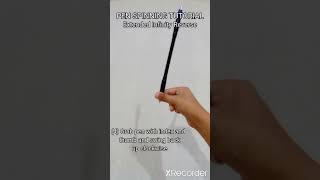 EXTEND INFINITY REVERSE PEN SPINNING TUTORIAL  #short #penspinning